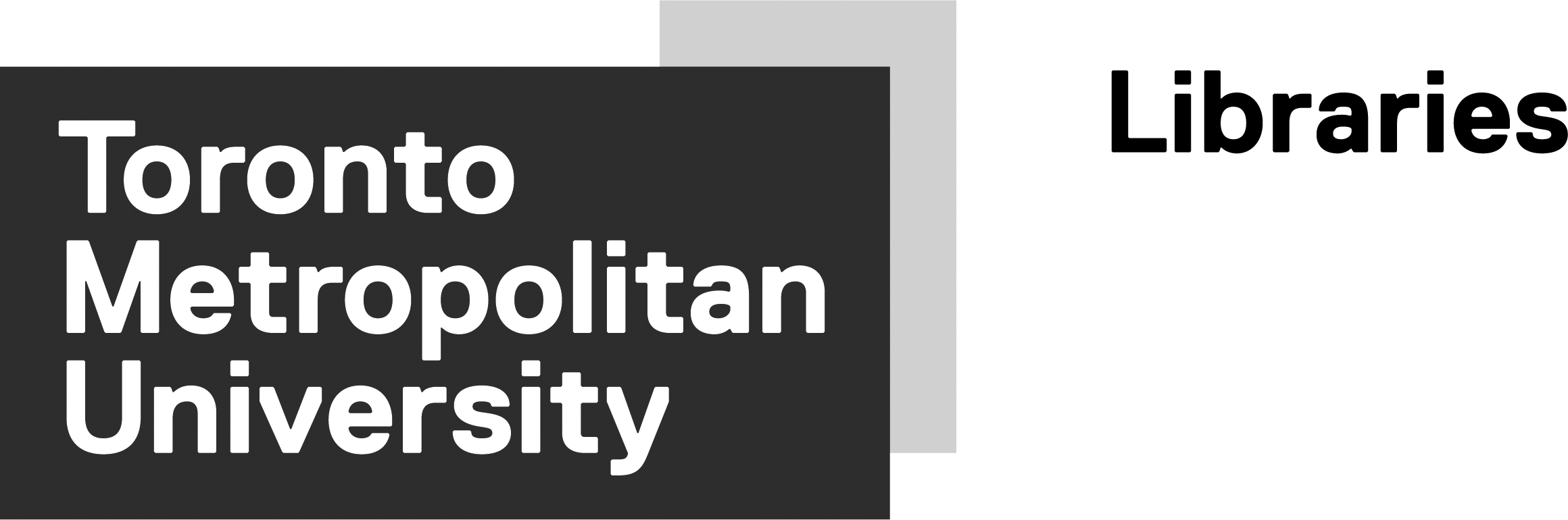 Toronto Metropolitan University Libraries logo